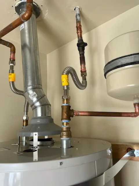 Water heater installation and plumbing repair in Youngs